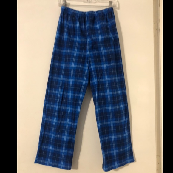 Up-Late Other - Up-Late Blue Plaid Boys’ Large PJ Pants. So SOFT!